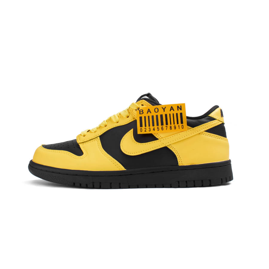 Nike Nike Dunk Abrasion Resistant Low top Skateboard Shoes Unisex Yellow