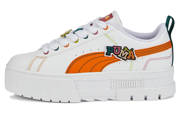 PUMA PUMA Mayze Pierced 'White Orange Brick' Women's