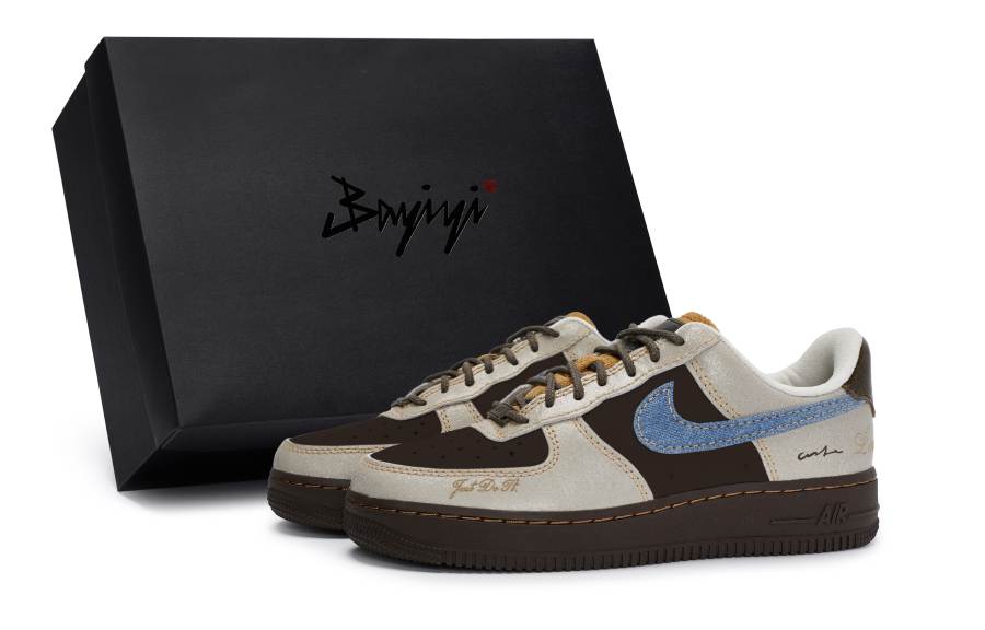 Nike Nike Air Force 1 LOW 811 Manufacturing, Winter Love Song, Special Shoe Box Slip Resistant Abrasion Resistant Low top