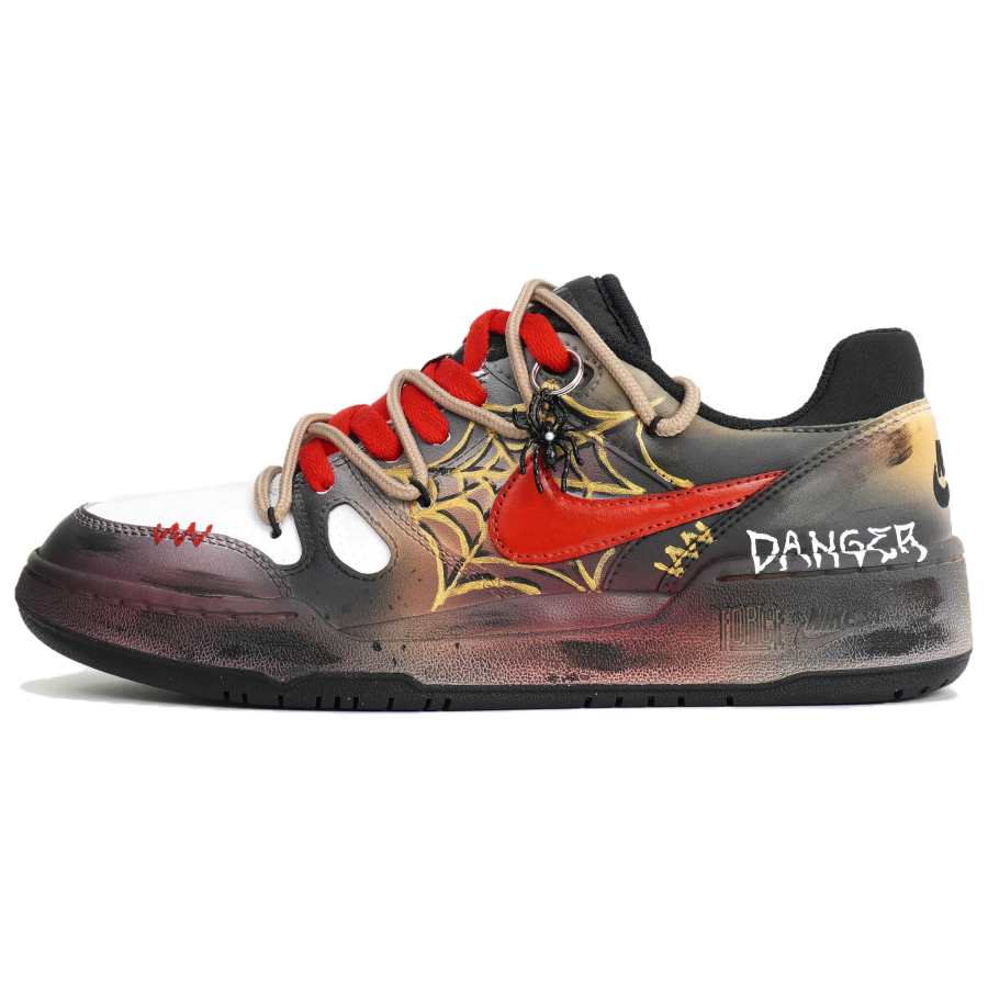 Nike Nike Full Force Low Red Spider Alert Slip Resistant Cushioning Abrasion Resistant Low top Skateboard Shoes Men's