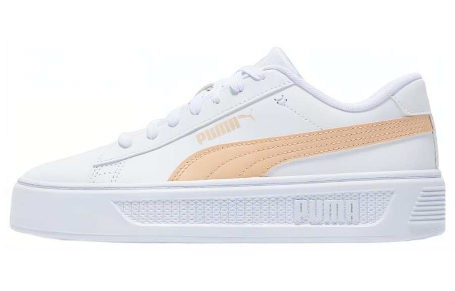 PUMA PUMA Smash Platform V3 'White/Beige' Women's