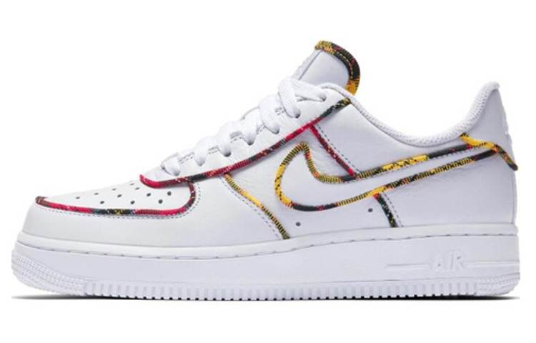 Nike Nike Air Force 1 Comfortable Slip Resistant Lightweight Non slip Lightweight Low top Skateboard Shoes Unisex