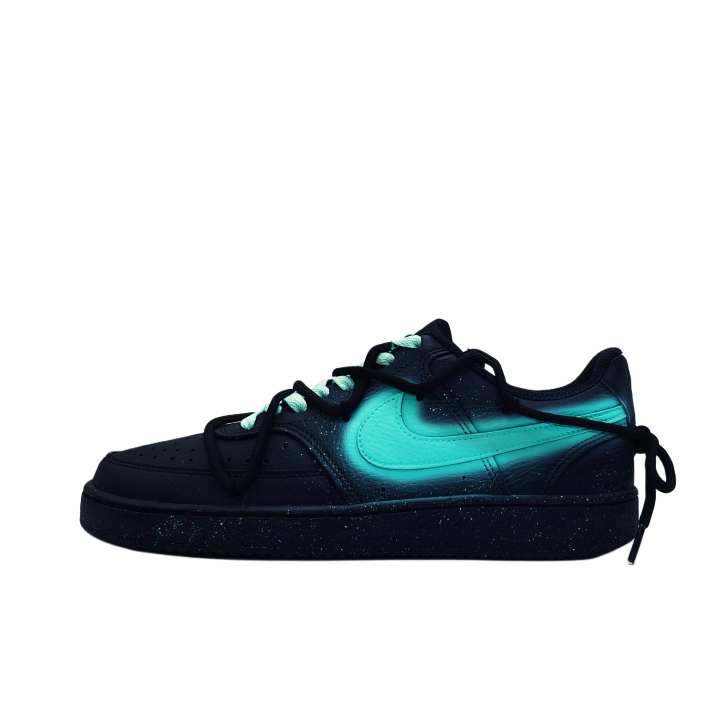 Nike Nike Court Vision Skateboard Shoes Unisex Low Top Green