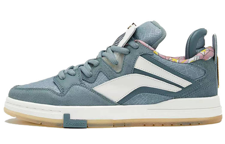 Li-Ning Li Ning Wave Pro Slip Resistant, Abrasion Resistant, Lightweight Low top Skateboard Shoes Women's Cyan Jade