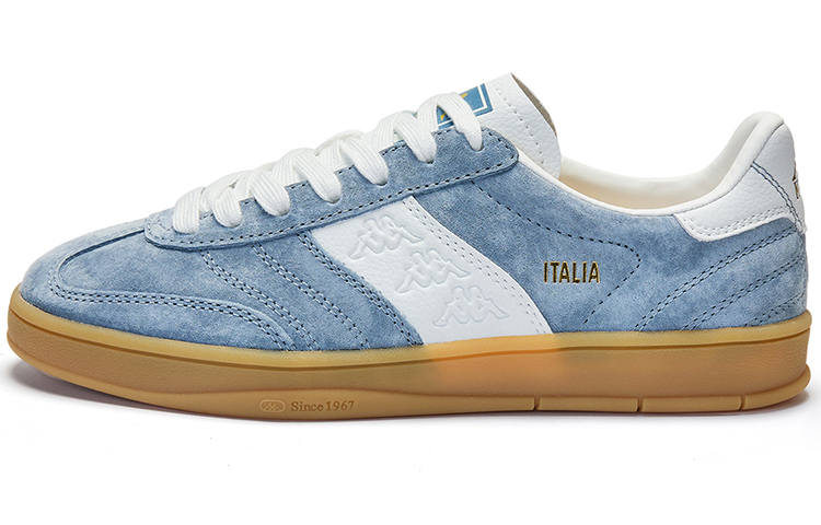 Kappa Slip Resistant Abrasion Resistant Slip Resistant Abrasion Resistant Low top Skateboard Shoes Unisex Blue