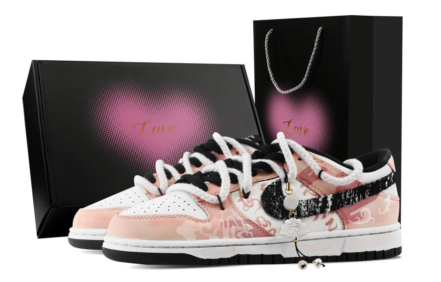 Nike Nike Dunk Muyun Yao, Heart Box Slip Resistant Abrasion Resistant Low top Skateboard Shoes Unisex
