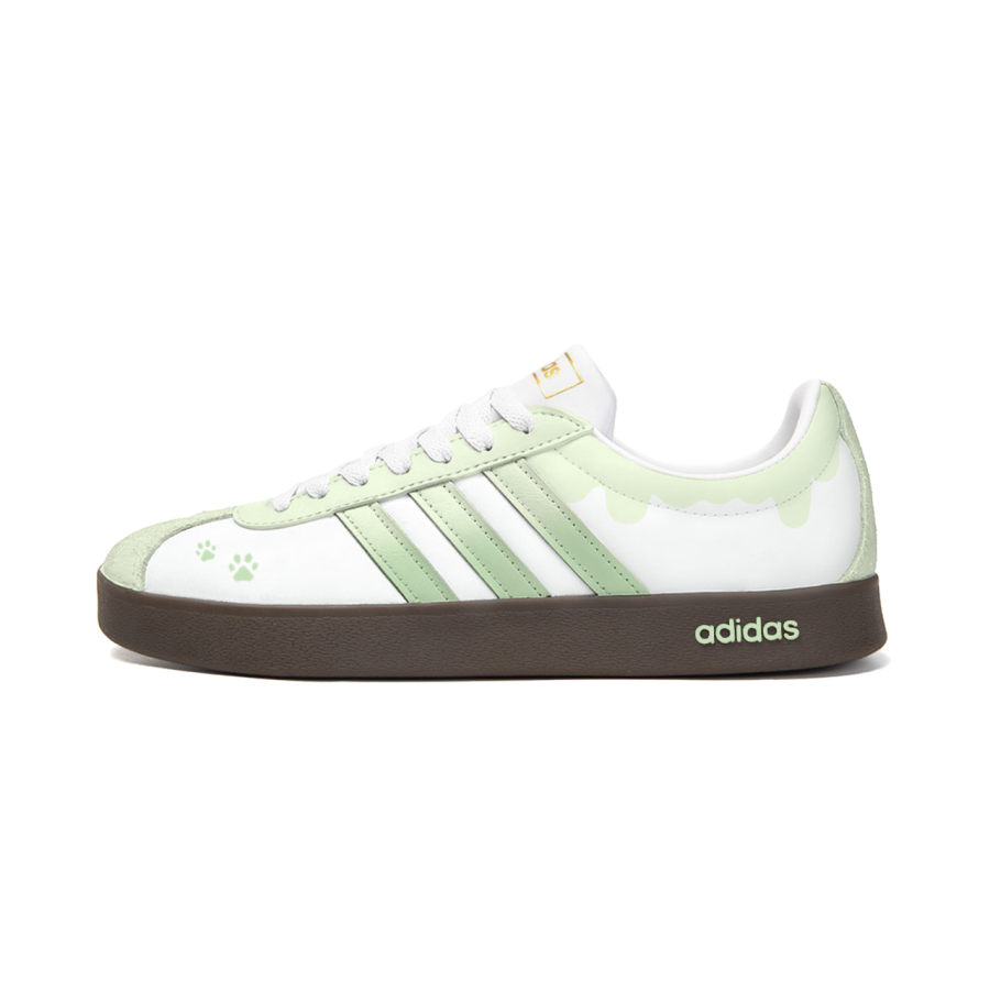 Adidas Adidas VL COURT 2.0 Starlight Manufacturing, Matcha Cat Paw Slip Resistant Cushioning Abrasion Resistant