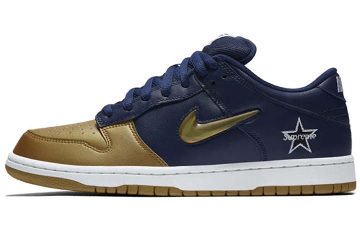 Nike Nike X Supreme Sb Dunk Low Qs 'Metallic Gold'