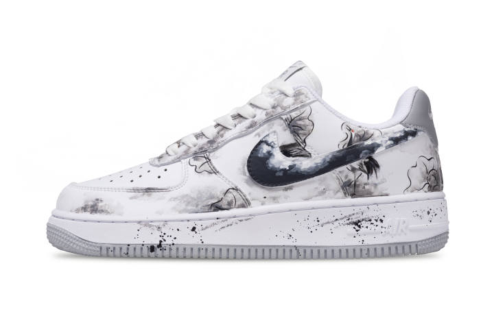 Nike Nike Air Force 1 Crane's Cry Reaches Nine Marshes Slip Resistant Slip Resistant Low top Skateboard Shoes Men's
