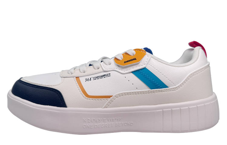 361° 361° Low top Skateboard Shoes Men's White Black