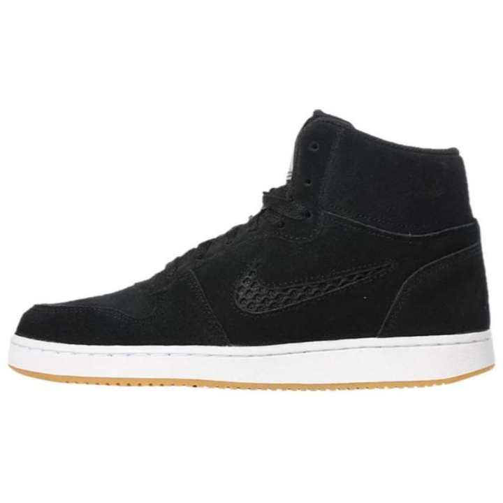 Nike Nike EBERNON WMNS Abrasion Resistant Breathable Mid top Skateboard Shoes Men's Black