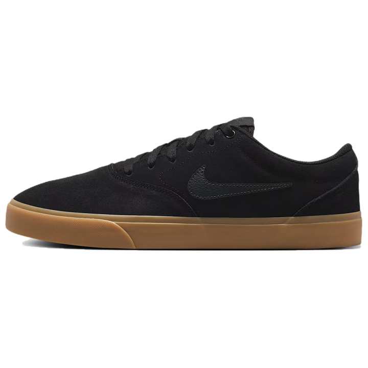 Nike Nike Charge Suede Slip Resistant Abrasion Resistant Low top Skateboard Shoes Men's Black