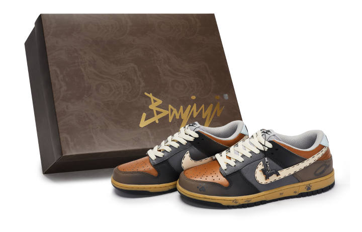Nike Nike Dunk 811 Manufacturing, Dachshund, Special Shoe Box Abrasion Resistant Abrasion Resistant Low top Skateboard Shoes