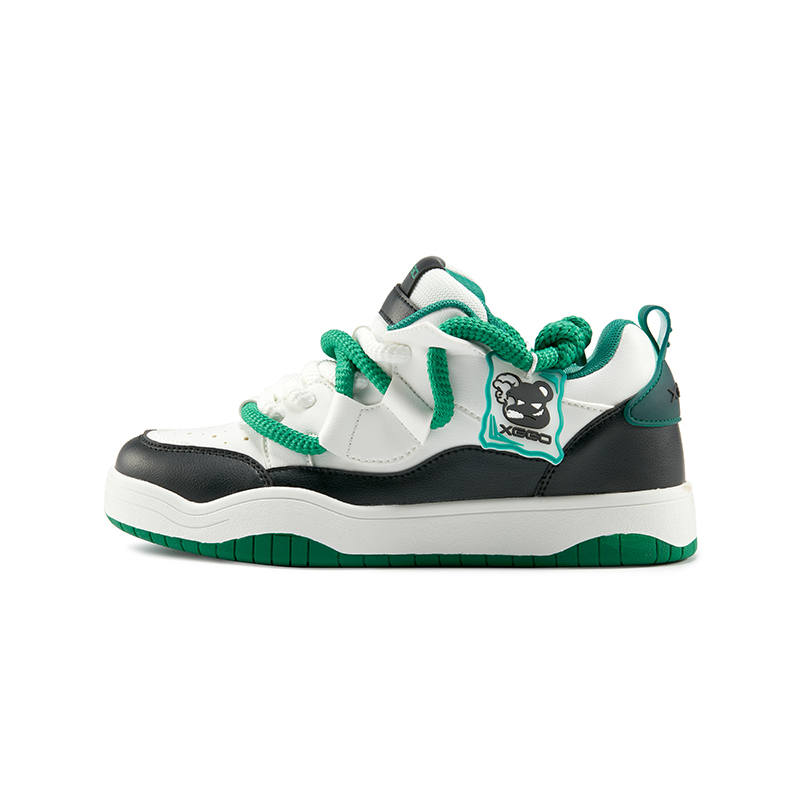 XIANG GUAN Skateboard Shoes Unisex Low Top White/Black/Beige/Green/Gray