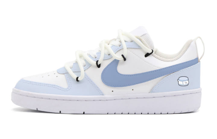 Nike Nike Court Borough Low top Skateboard Shoes GS Blue White