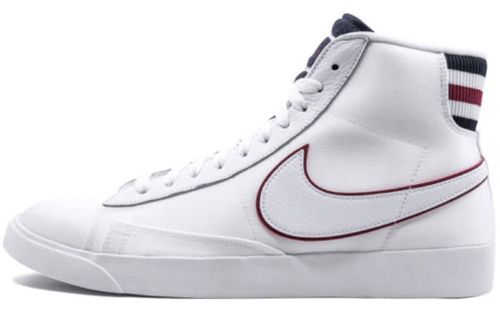 Nike Nike Blazer Mid White Blackened Blue Red Crush Women's