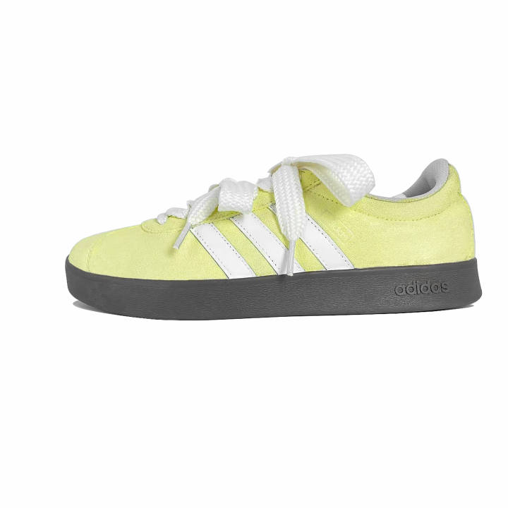 Adidas Adidas Persimmon Cheeses Coverage Quick Dry Lightweight Low top Skateboard Shoes Unisex Yellow White