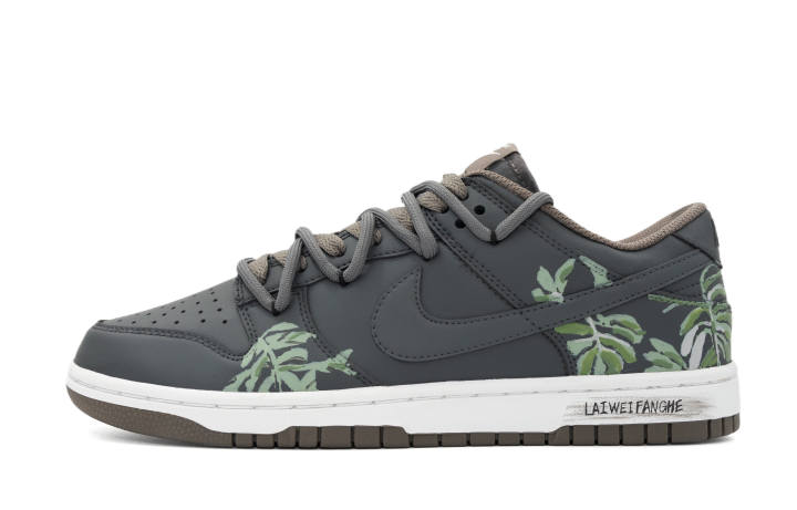 Nike Nike Dunk Future Box, Doomsday Rainforest, Trendy, Minimalist Style, Hand Drawn, Classic Leather Abrasion Resistant