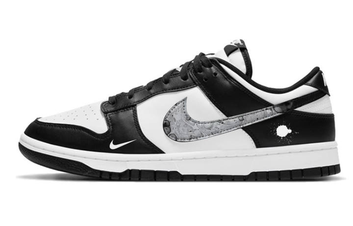 Nike Nike Dunk Low Retro 'Black' Low top Skateboard Shoes Unisex Black White