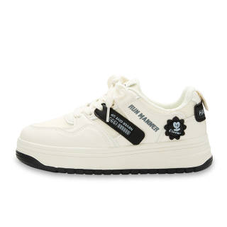 RUN MANNER Low top Skateboard Shoes Women's White
