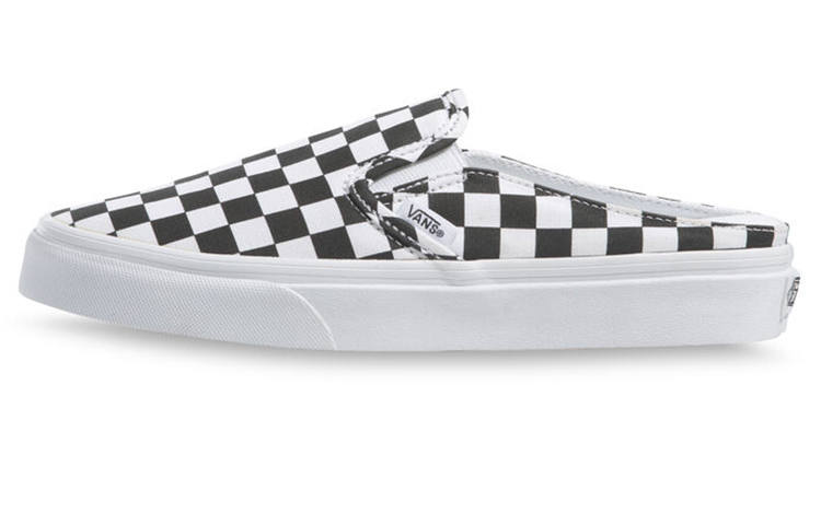 Vans Vans Classic Slip on Plaid Unisex White/Black