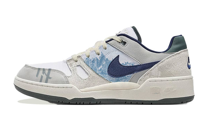 Nike Nike Full Force Low top Skateboard Shoes Men's Gray