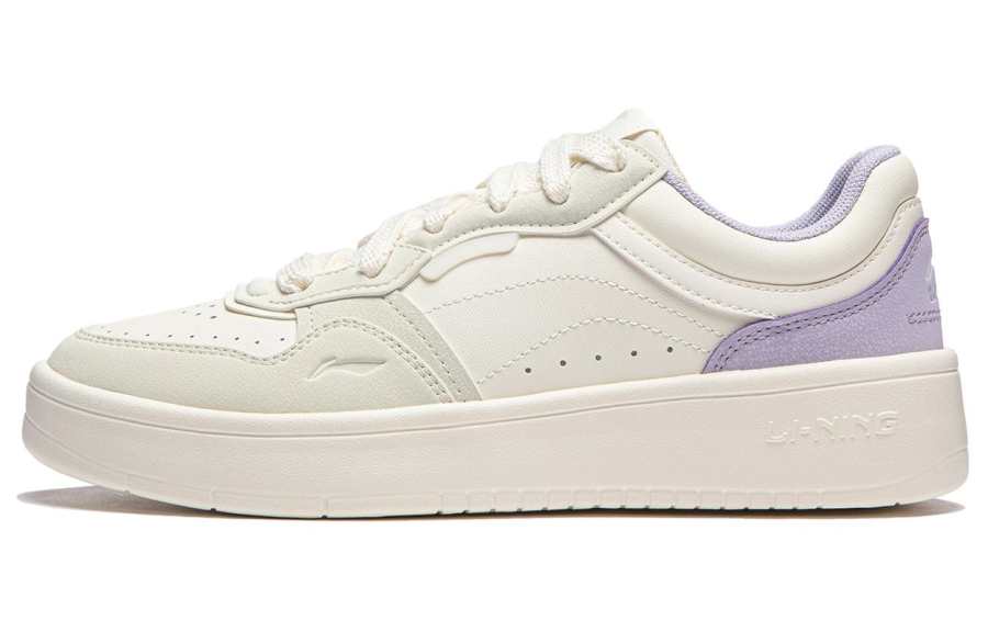 Li-Ning Li Ning Line 2.0 V2 Slip Resistant Abrasion Resistant Low top Skateboard Shoes Women's White Green