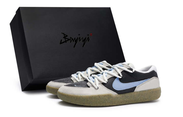 Nike Nike SB Force 58 811 Manufacturing, Water Wood Mingse Blue, Special Shoe Box Slip Resistant Abrasion Resistant
