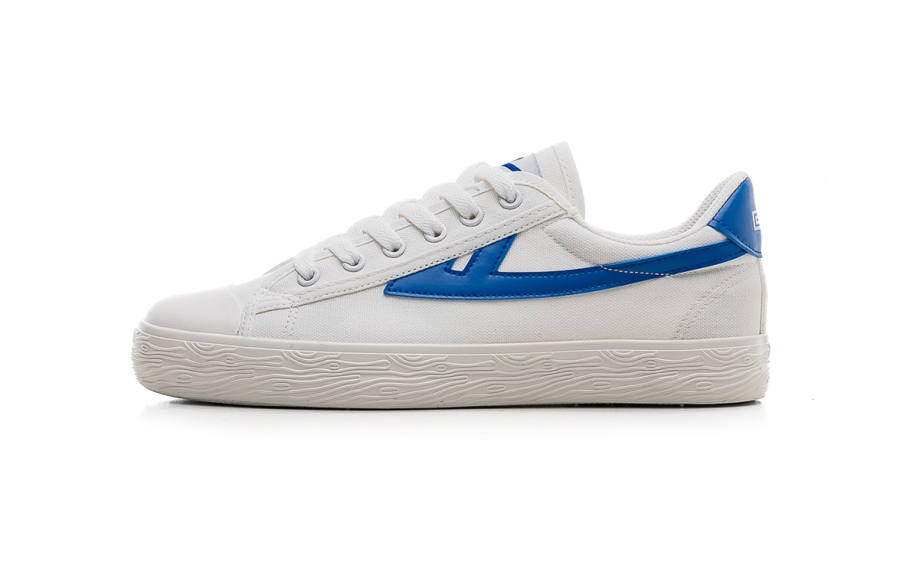 WARRIOR Warrior Lightweight Breathable Support Lightweight Breathable Support Low top Skateboard Shoes Unisex White Blue