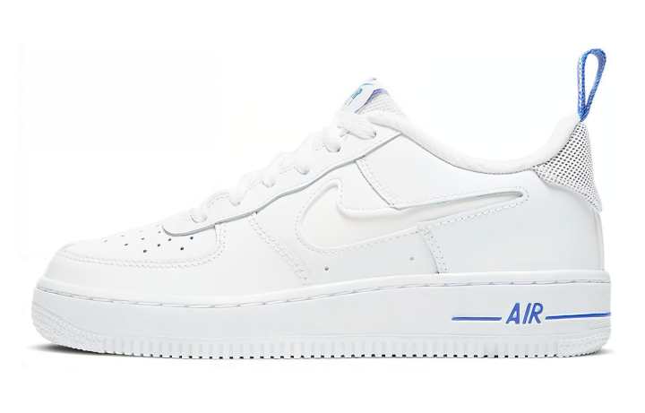 Nike Nike Air Force 1 '07 LV8 Low top Skateboard Shoes White Blue Unisex