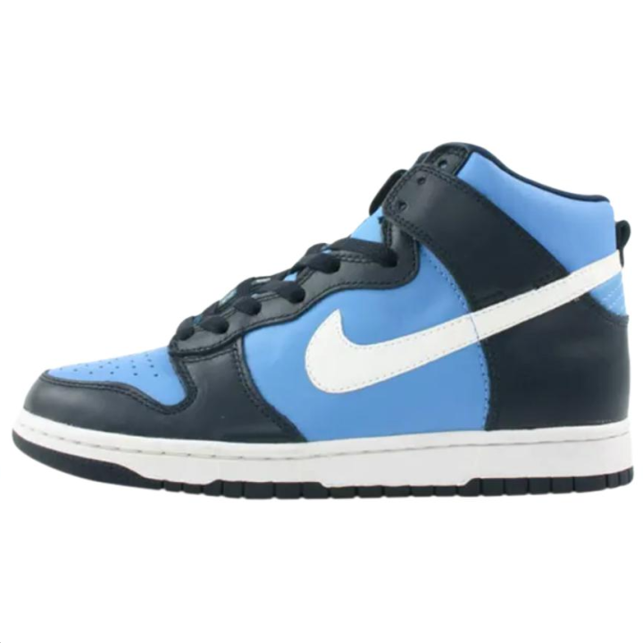 Nike Nike Dunk High top Skateboard Shoes Unisex Blue Black