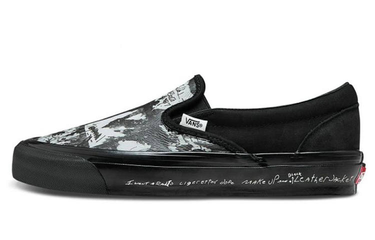 Vans Slip-On Raised By Wolves x Og Classic Vans Lx 'Black Wall'
