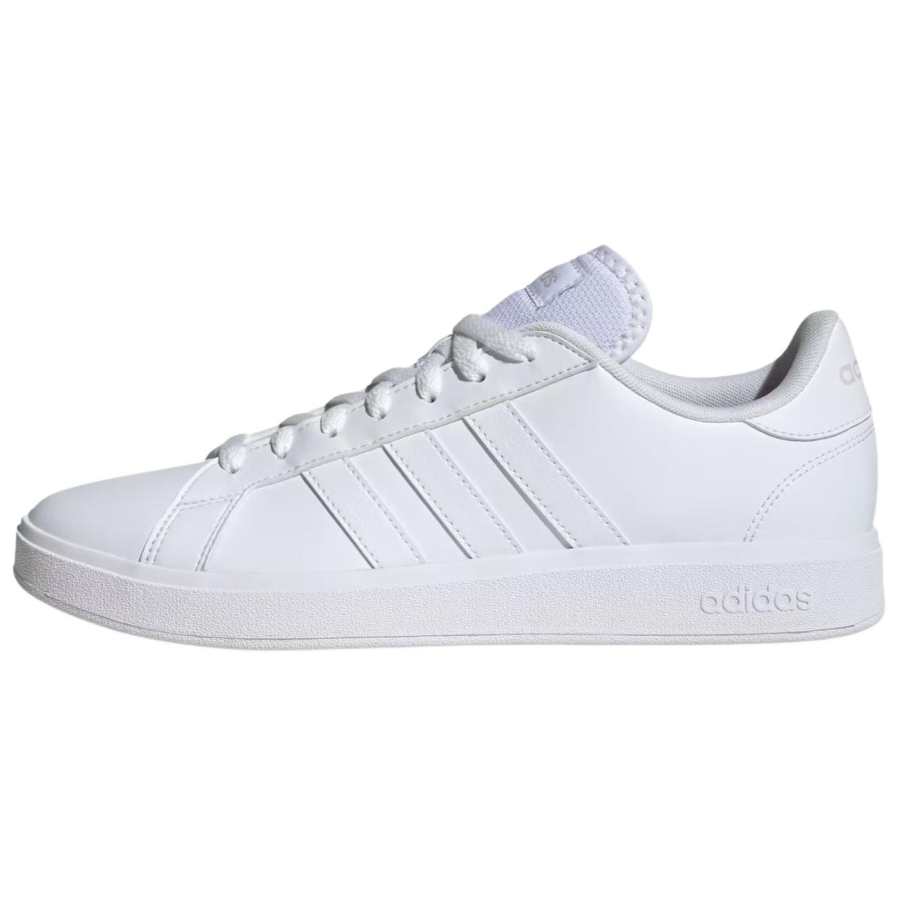 Adidas Adidas GRAND COURT Slip Resistant Abrasion Resistant Low top Skateboard Shoes White