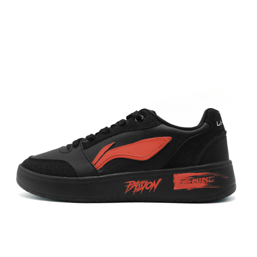 Li-Ning Li Ning Sycee V3 Cushioning, Wear Resistant Low top Skateboard Shoes Men's Black