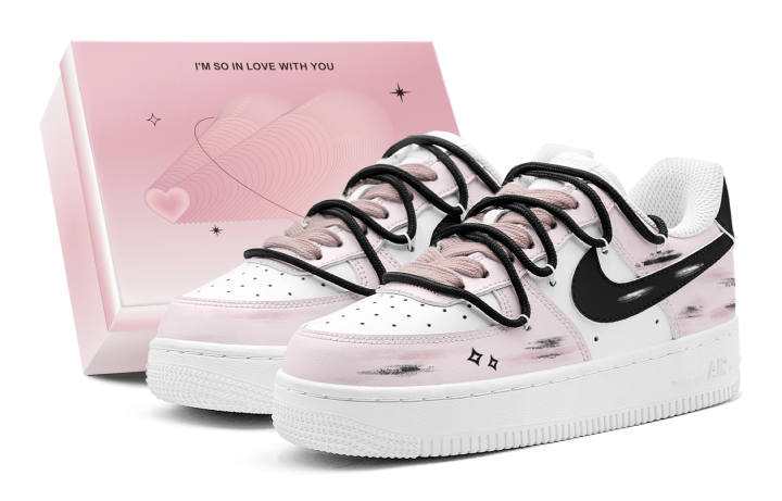 Nike Nike Air Force 1 Skateboard Shoes Women's Low Top Black