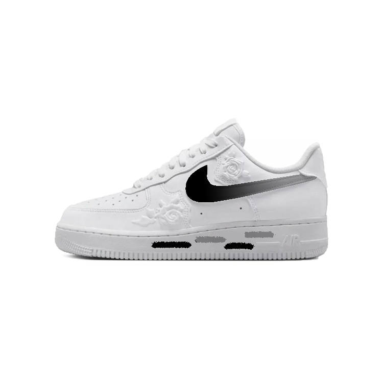 Nike Nike Air Force 1 Low Midnight Center Leather Slip Resistant Abrasion Resistant Low top Skateboard Shoes Women's