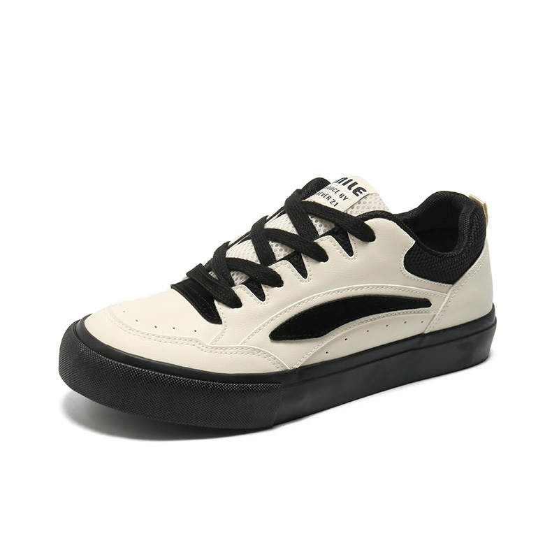 DINGGU Cushioning Abrasion Resistant Cushioning, Wear Resistant Low top Skateboard Shoes Men's