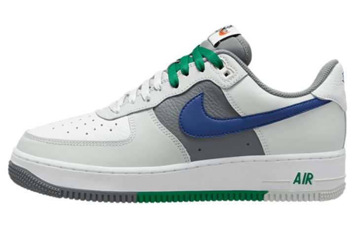 Nike Nike Air Force 1 Low '07 LV8 Split Light Silver Deep Royal Blue