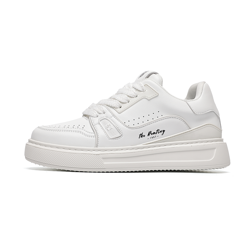 Angelmix Angelmi Abrasion Resistant Breathable Abrasion Resistant Breathable Low top Skateboard Shoes Men's White