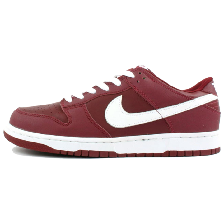 Nike Nike Dunk Low top Skateboard Shoes Unisex Dark Red