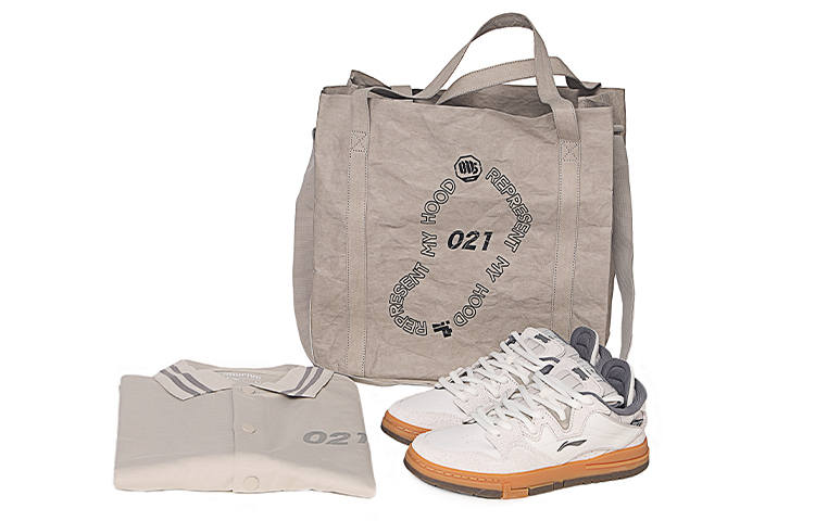 Li-Ning Li Ning Wave Pro Low top Skateboard Shoes Men's Gray White