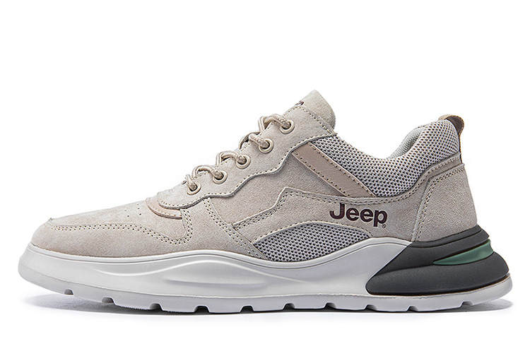 Jeep Outfit Casual Low top Skateboard Shoes Men's Sand