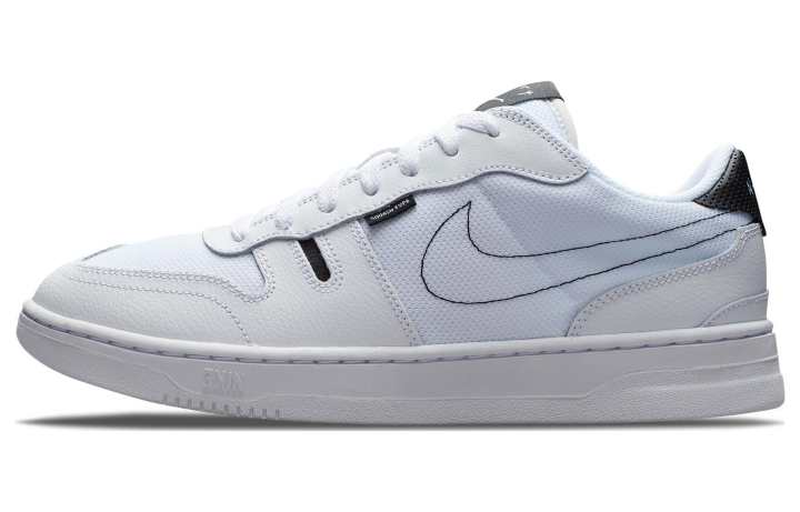 Nike Nike Squash Type Low Tops Casual Skateboarding Shoes White Black