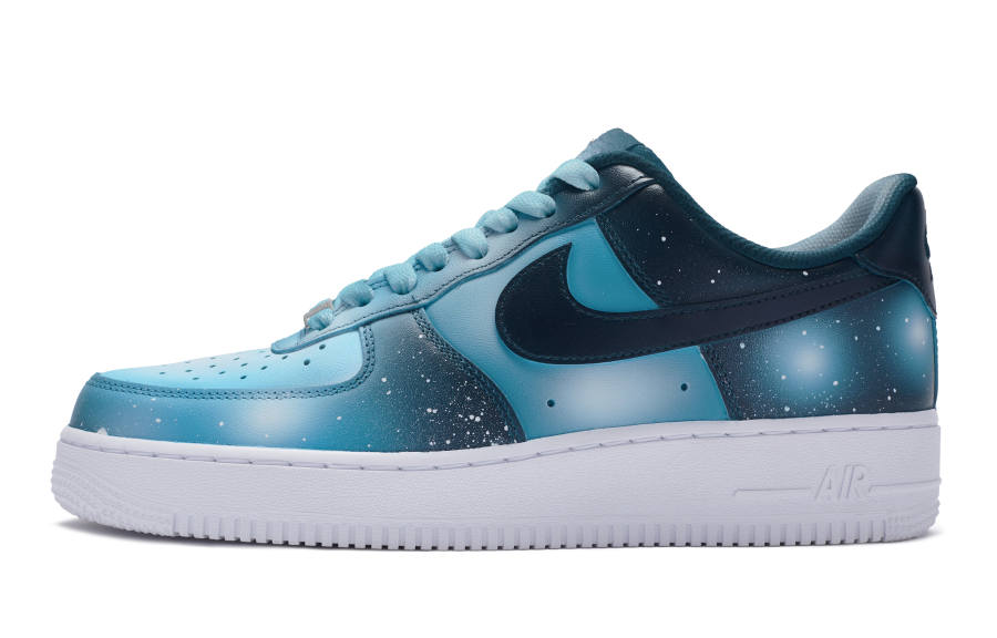 Nike Nike Air Force 1 Low 811 Manufacturing, Air Force 1 Low top Skateboard Shoes GS Blue White