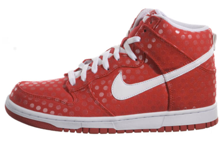 Nike Nike Dunk High 'Polka Dot Sport Red' Women's