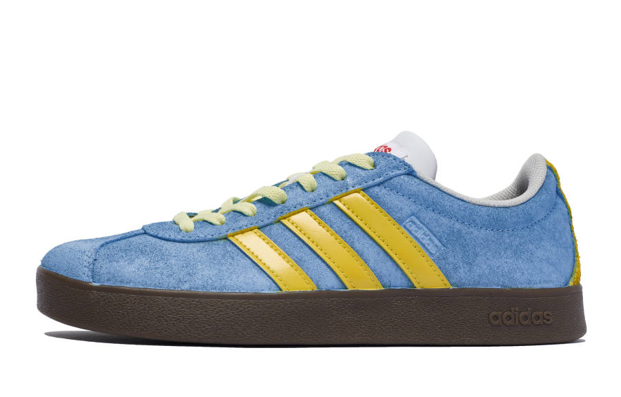 Adidas Neo Vl Court 811 Manufacturing, Maris Sal Sweet Orange Low top Skateboard Shoes Unisex Blue Orange