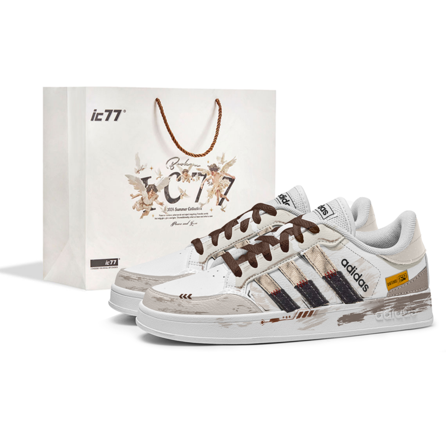 Adidas Adidas Skateboard Shoes Unisex Low Top Brown