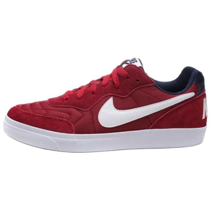 Nike Nike Tiempo Trainer Cushioning Abrasion Resistant Lightweight Low top Skateboard Shoes Men's Red