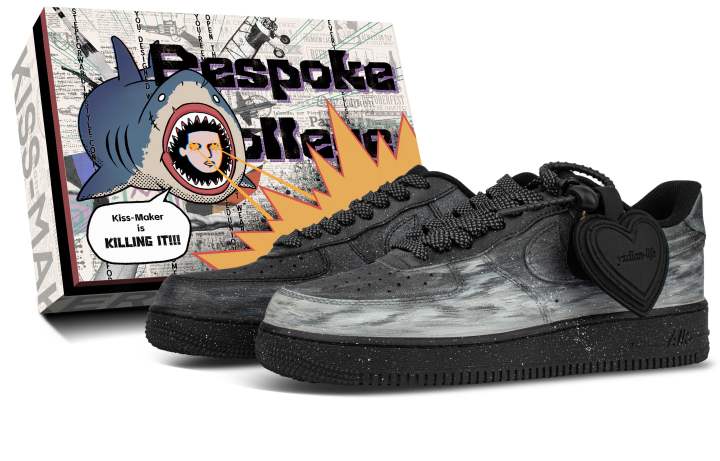 Nike Nike Air Force 1 Coverage Low top Skateboard Shoes Unisex Black