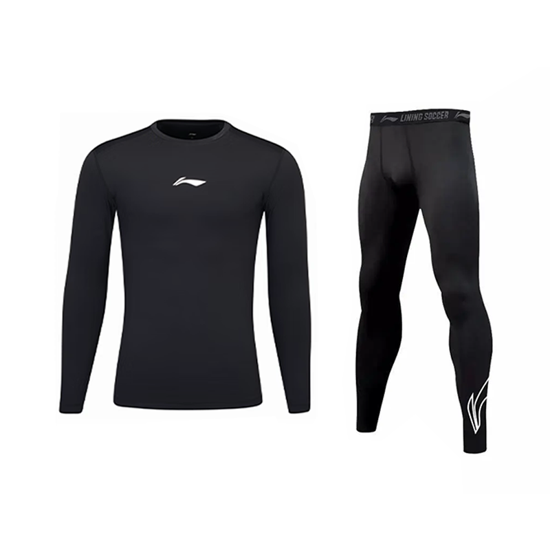 Li-Ning Li Ning Fitness Set Men's Black+Black